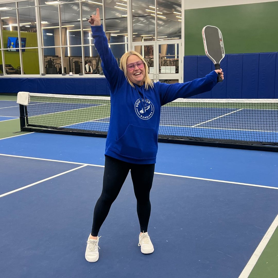 Pickle Ball Is My Therapy- Jill Morris