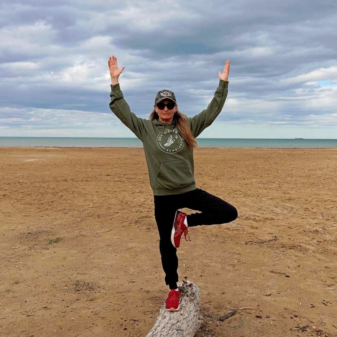 Tree Pose - Ramblers' Stretch of the Month