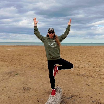 Tree Pose - Ramblers' Stretch of the Month